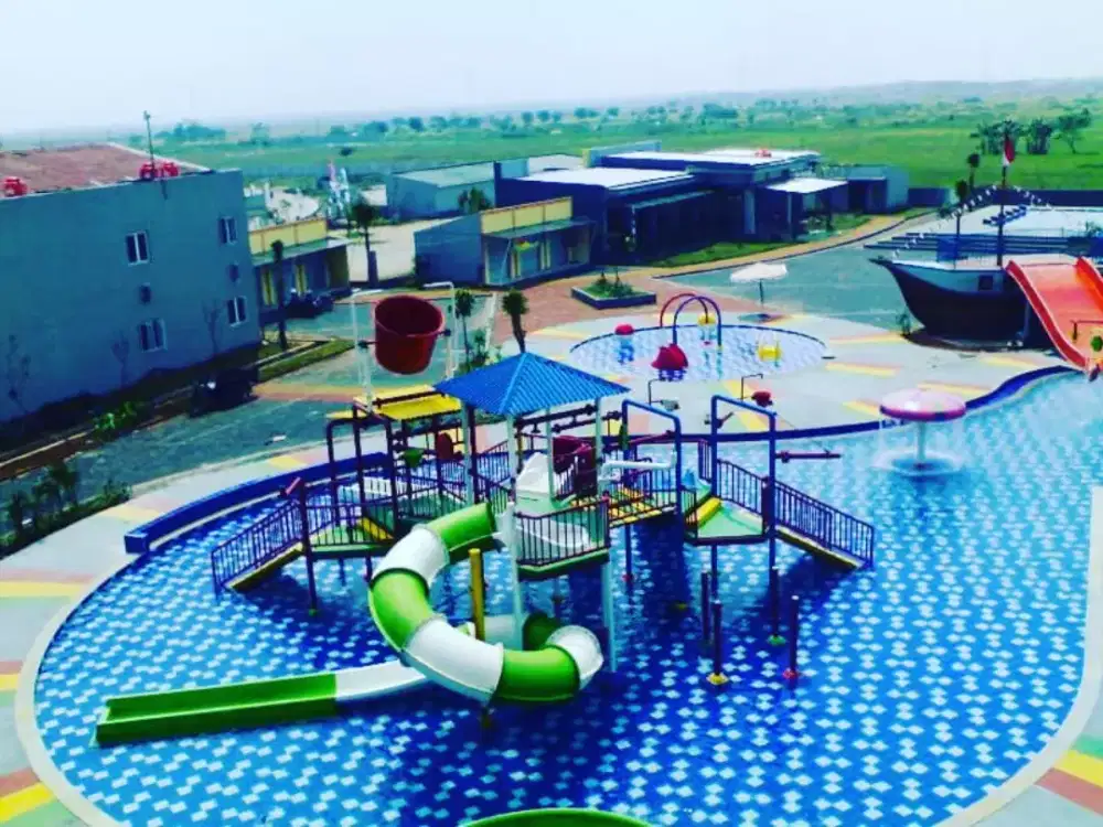 Playground kolam renang, Playground waterboom, Playground waterpark