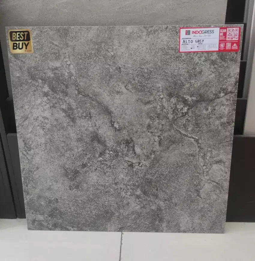 GRANIT 60x60 INDOGRESS permukaan matt tidak licin