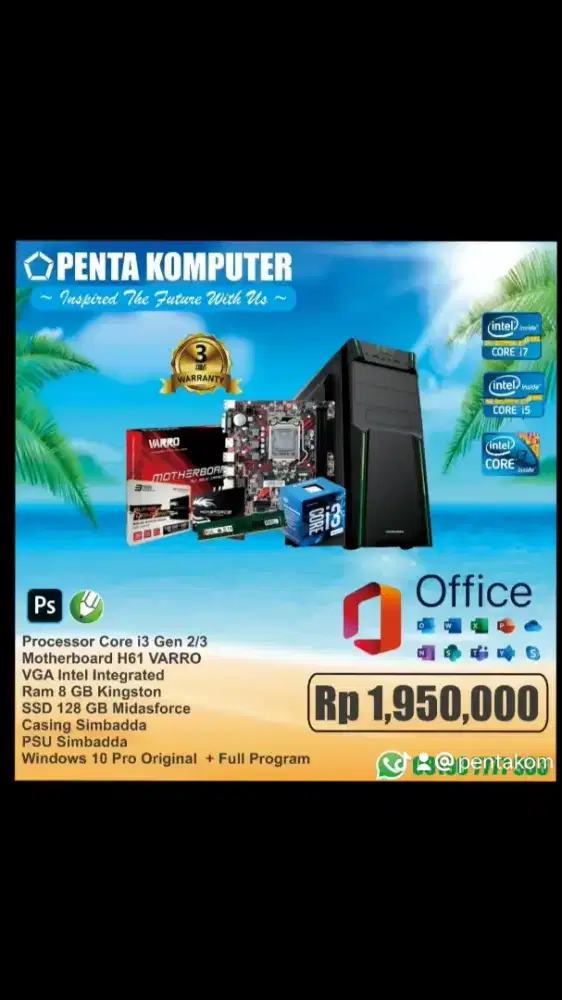 PC Core i3 (All New)
