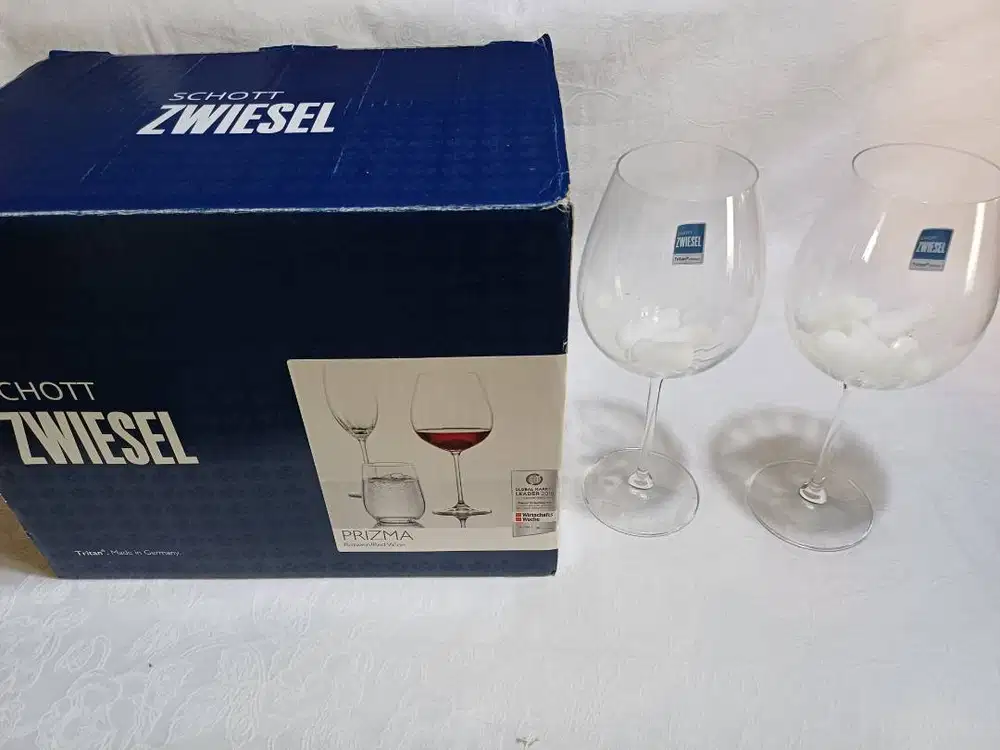 Schott Zwiesel  : Prizma Set of 6 Red Wine Glasses (germany)
