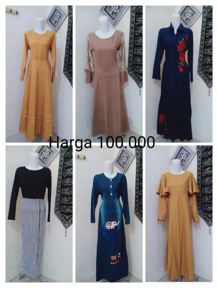 Gamis preloved 95%