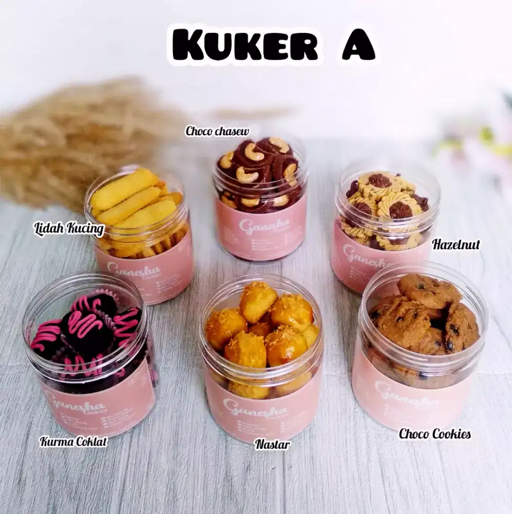Bingkisan lebaran kuker, puding, cake