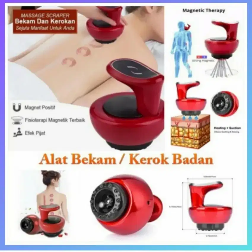 Alat Kerok Badan Elektrik / Terapi Bekam