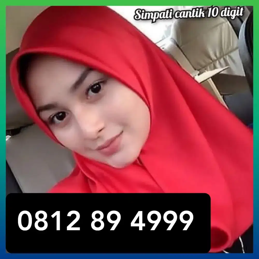 Nomor cantik simpati Telkomsel