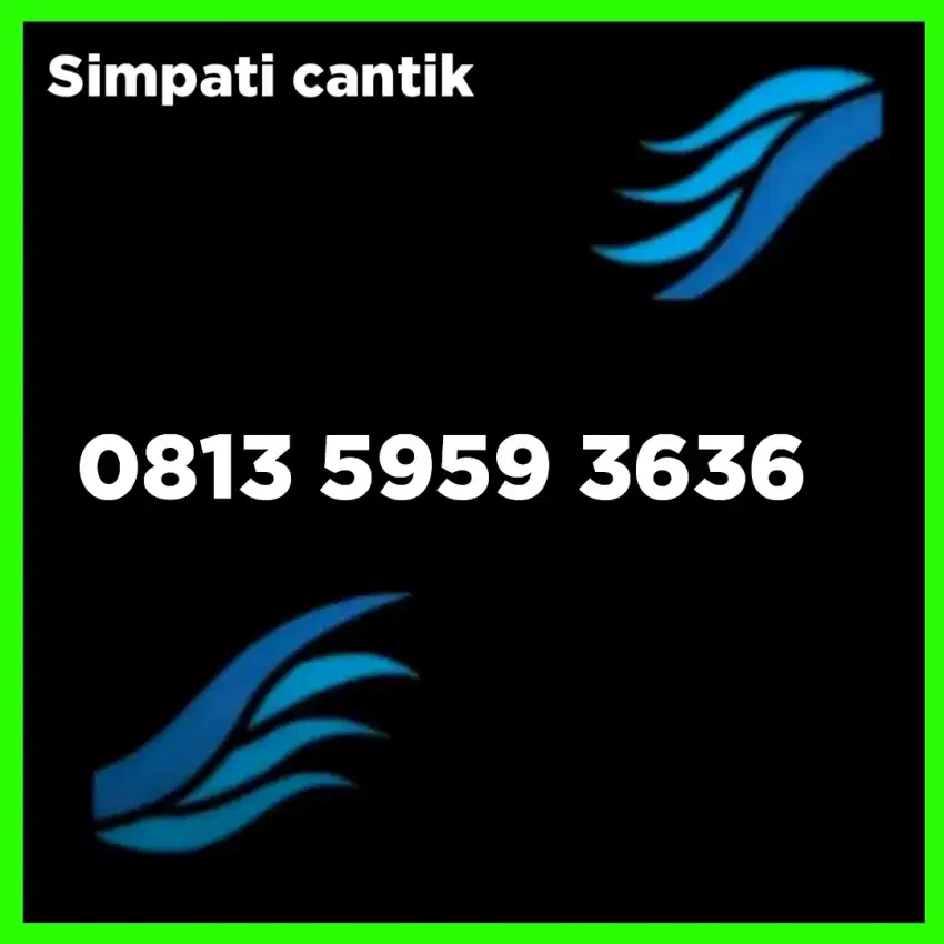 Perdana Nomor Cantik Simpati Telkomsel