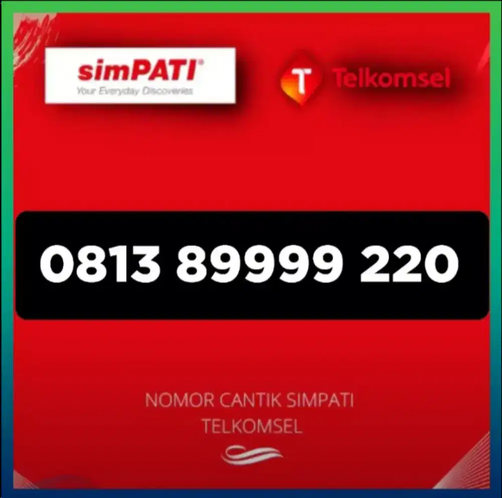 Perdana Nomor Cantik Simpati Telkomsel