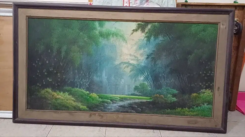 Lukisan kuno pemandangan