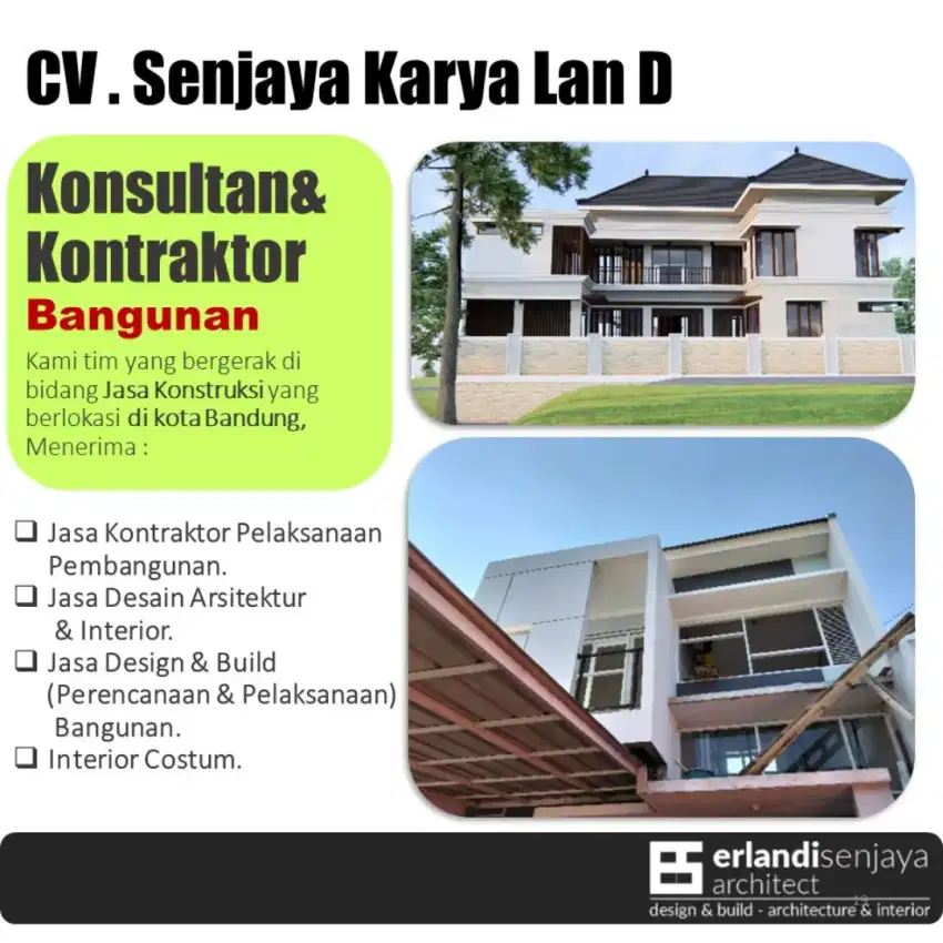 Jasa Arsitek & Interior/ Kontraktor/ Pemborong/ Tukang/ Kitchen Set