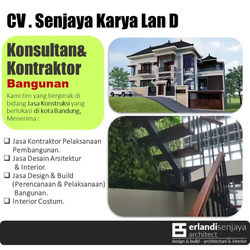 Jasa Kontraktor/ Arsitek & Interior/ Pemborong/ Tukang/ Kitchen Set