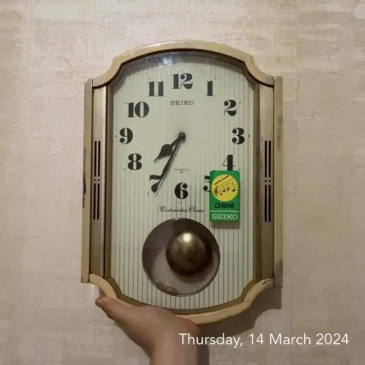 Seiko Westminster Chime full original