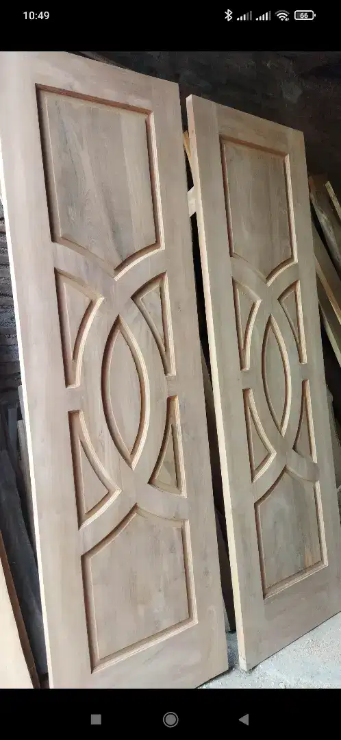 kusen pintu jati