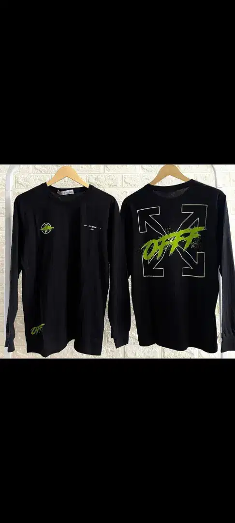 Baju kaos tangan panjang