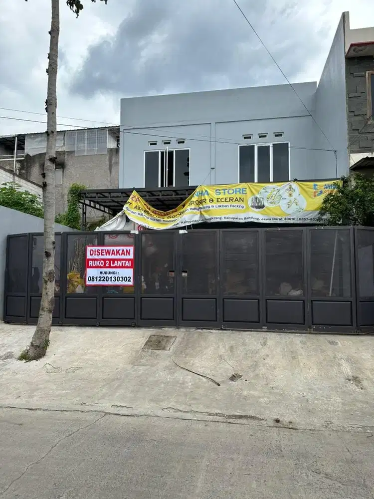 Di sewakan Ruko/Gudang Olshop 2 lantai pasirjati cijambe ujung berung