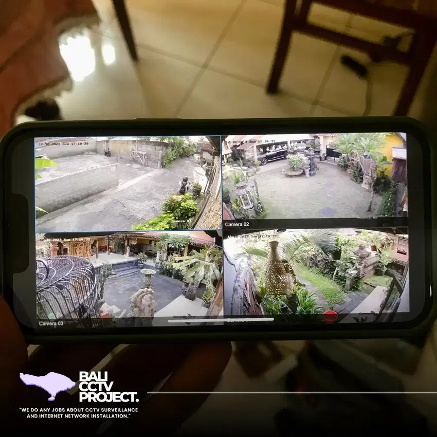 4 Kamera CCTV Online Bergaransi Resmi