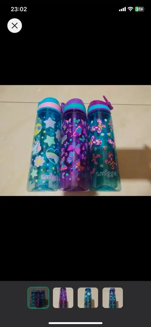 Botol Minum Smiggle Ori