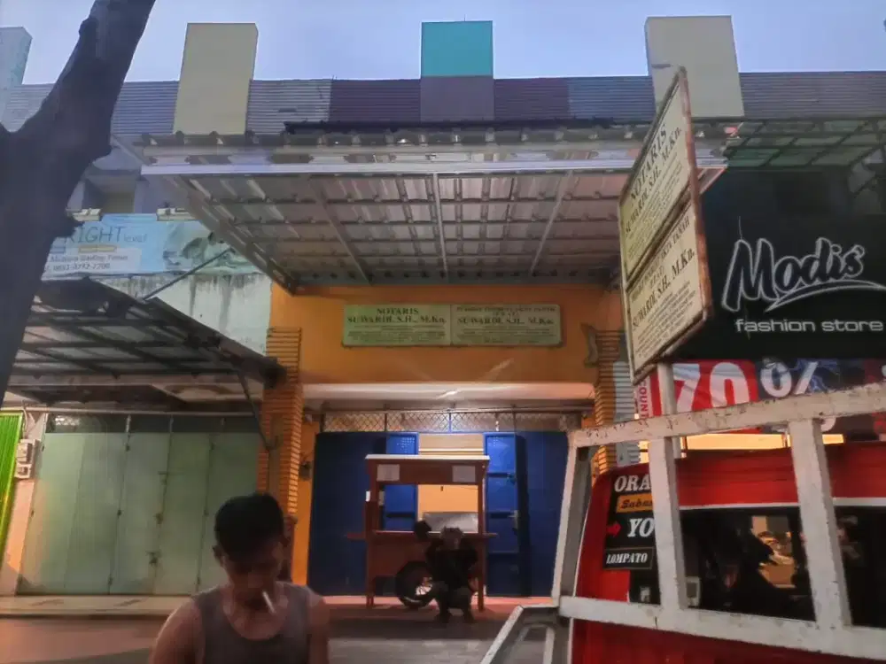 Kanopi baja ringan atap spandek pasir