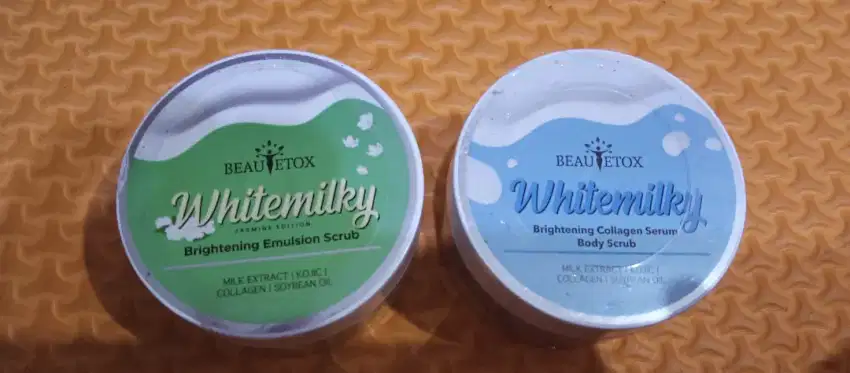 Scrub withening milky Ori BPOM