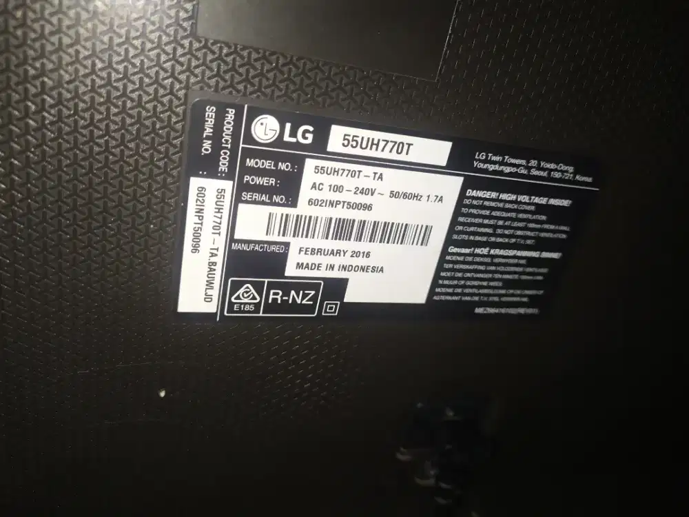 TV 55 inch MATI tapi SUARA ADA