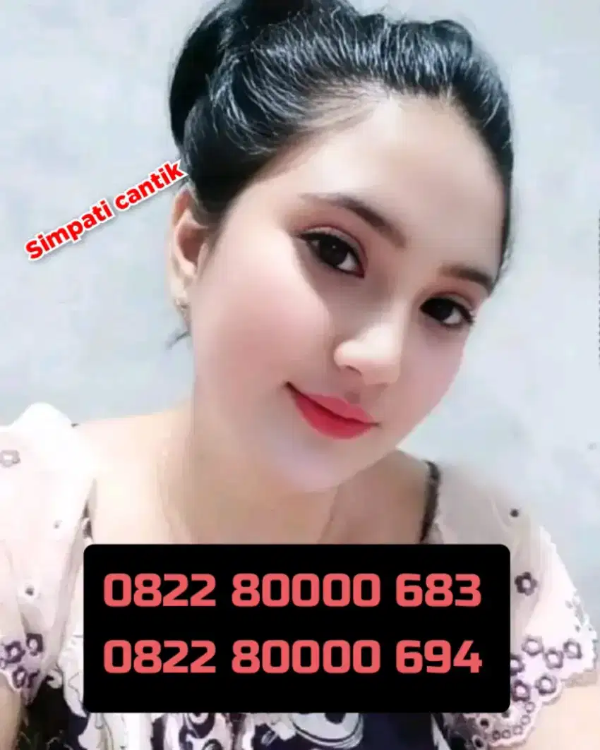 Nomor cantik simpati Telkomsel