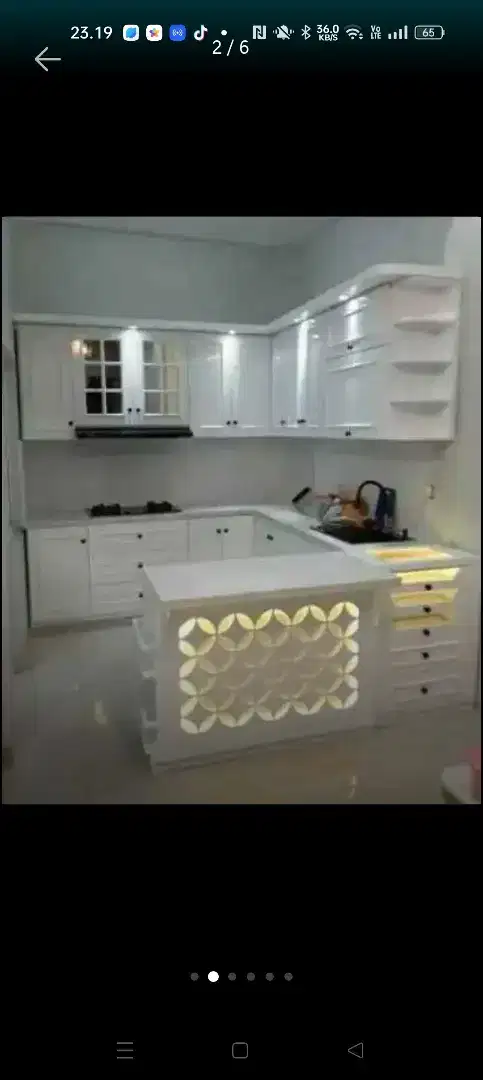 Kitchen set custom free desain