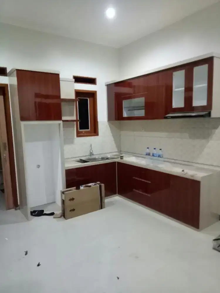 Kitchen set , Lemari pakaian , Tempat tidur anak , pagar , kanopi
