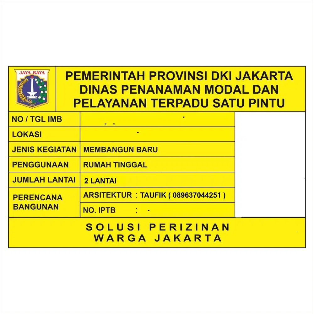 JASA PENGURUSAN IMB PBG SLF KRK | Kontraktor Bangun Desain Rumah