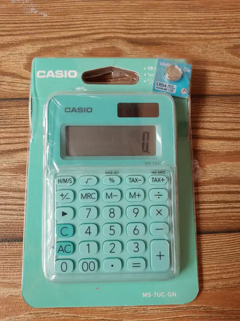 CASIO CALCULATOR MS-7UC-GN