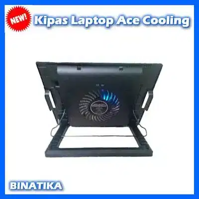 KIPAS LAPTOP ACE COOLING TYPE ERGOSTAND USB HIGH SPEED UNIVERSAL