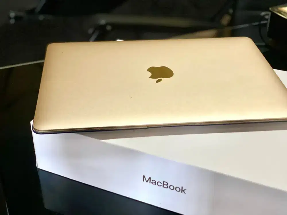 Jual Cepat Macbook MULUS Retina Intel M3 Ibox Gold ( Rare ) BU