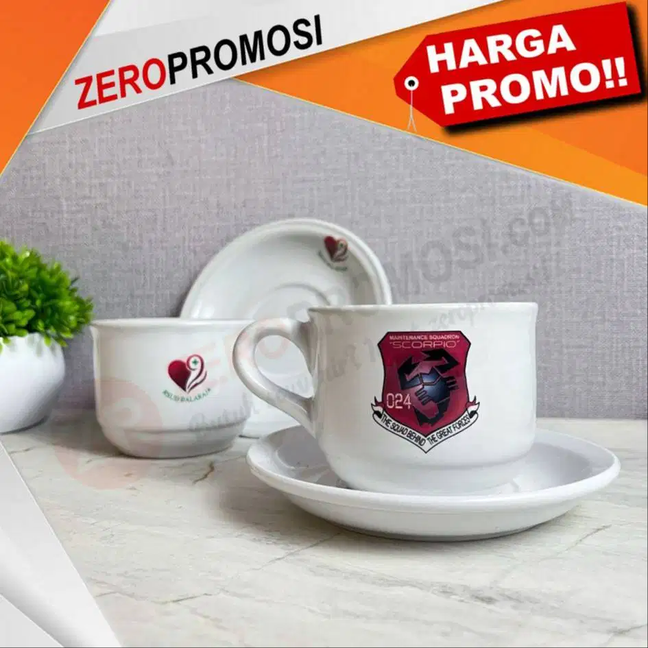 Tea Set Keramik 2IN1 Hampers Gift