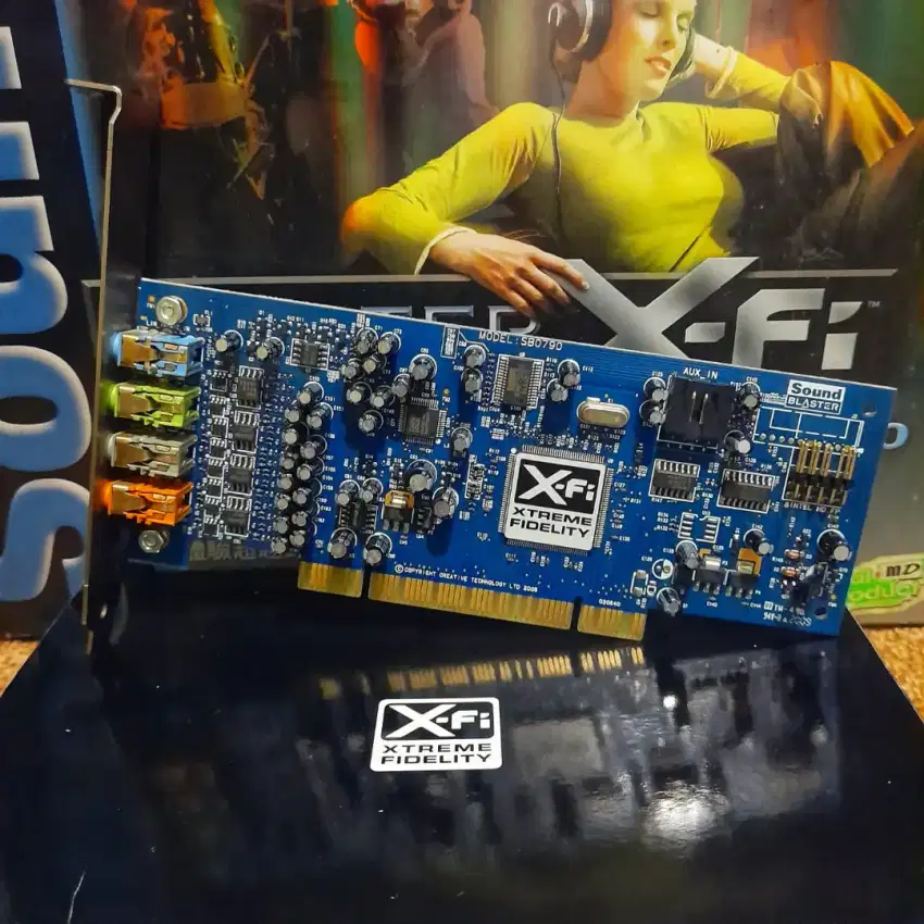 Sound Card Creative Sound Blaster X-treme Audio, SECOND LIKE NEW,