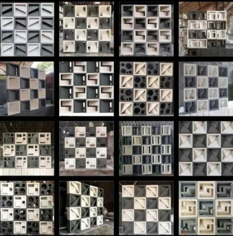 ROSTER BETON MINIMALIS MODERN