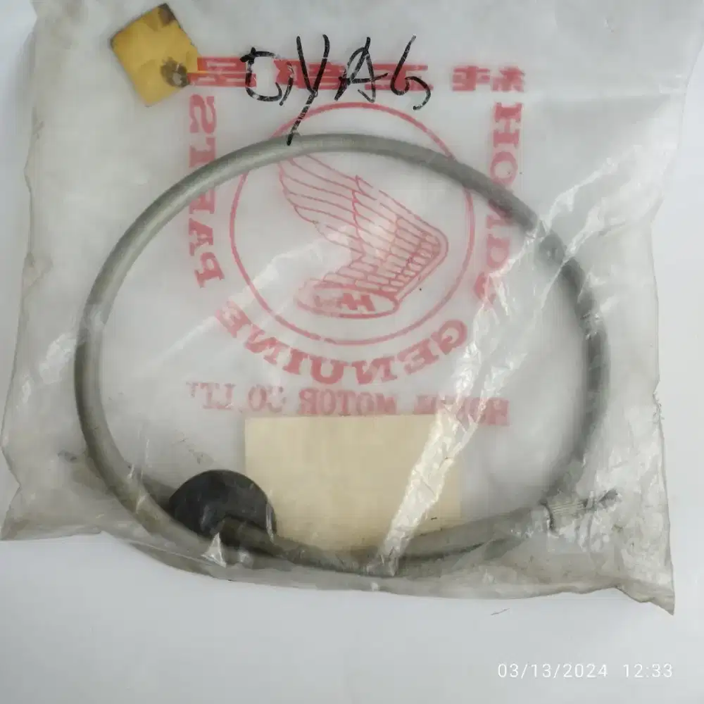 Kabel speedometer Honda CB100, S90, S110, Bently Genuine Astra NOS