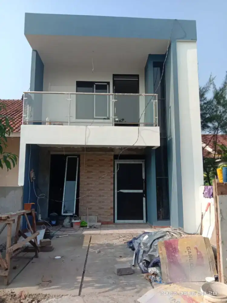 Dijual rmh 2lt,SHM,lok.jatiluhur kmr 3,kmrmndi 2,hnya 25mnit ke tmii