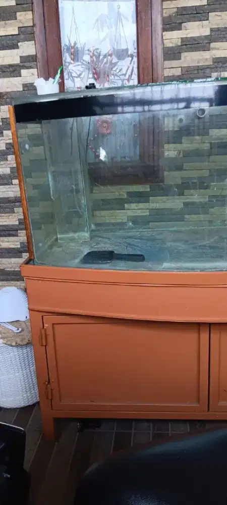 Aquarium Oval ukuran jumbo