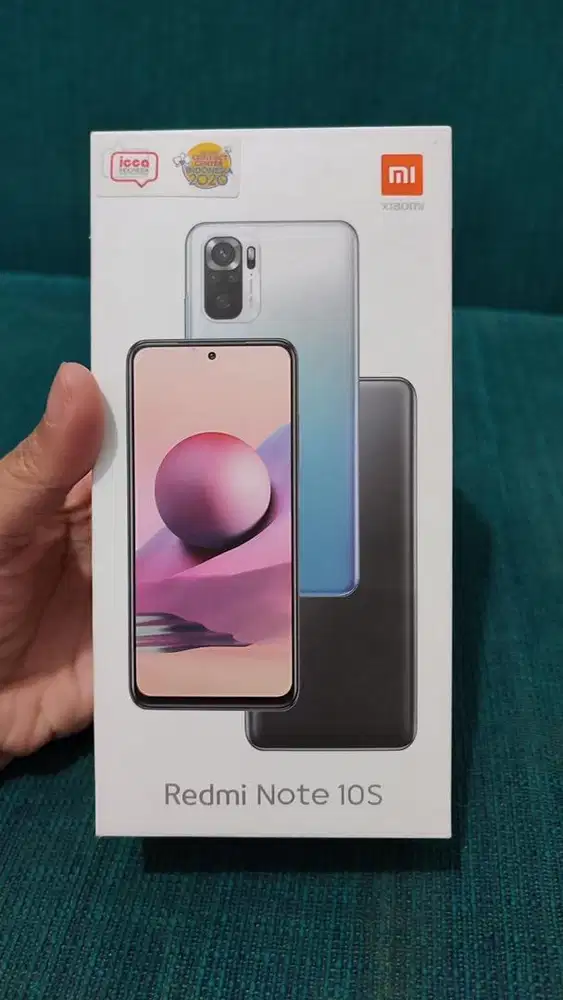 Xiaomi Redmi Note 10S 8/128 udah NFC MULUS TERAWAT Ex Pemakaian Wanits