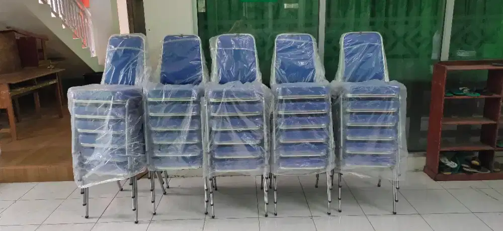 Jual kursi susun Biru