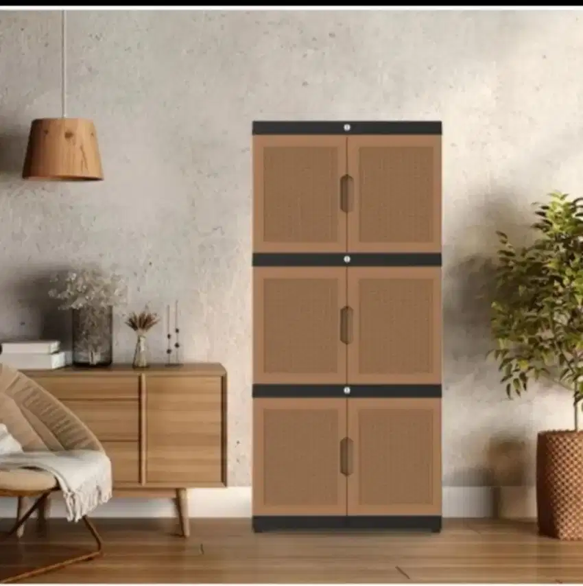 Lemari Plastik 3 susun mini