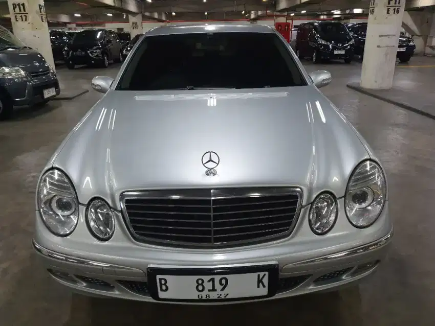 Mercedes Benz E 200 Km75Rb 2008 Full Original Super Istimewa Antik TOP