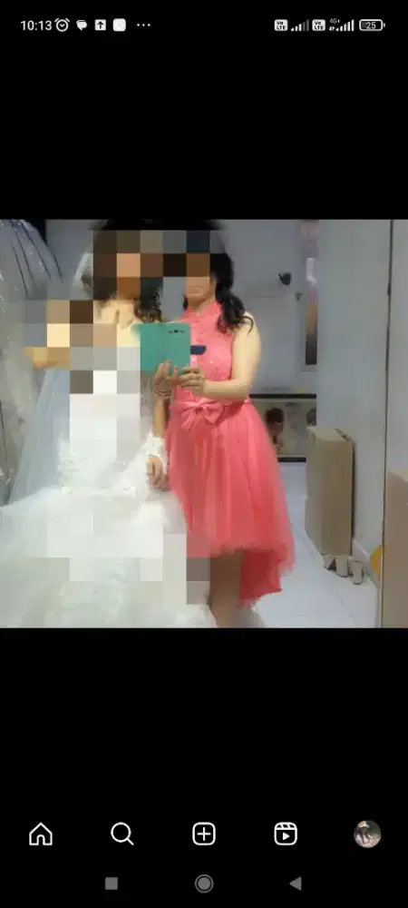 Gaun wanita second like new