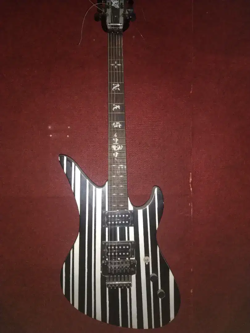 Gitar schecter custom