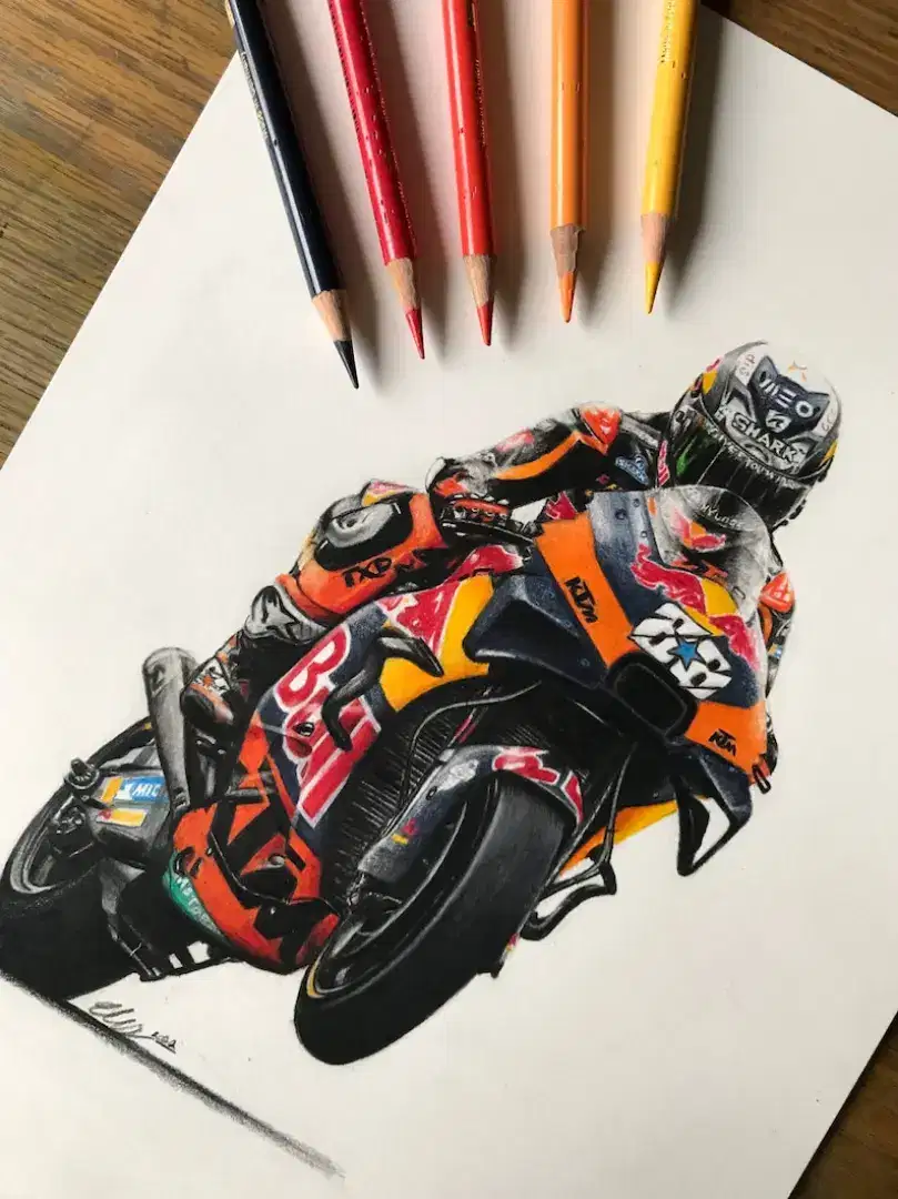 pencil warna motogp