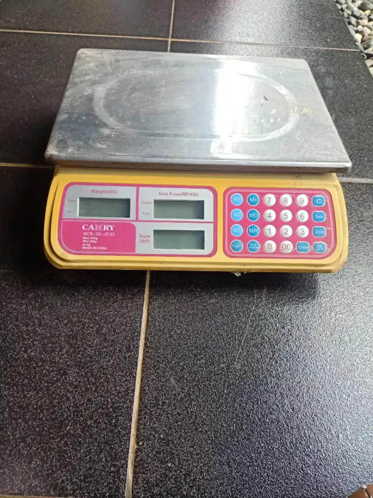 TIMBANGAN DIGITAL CAMRY | TIMBANGAN TELOR | TIMBANGAN BUAH 30KG