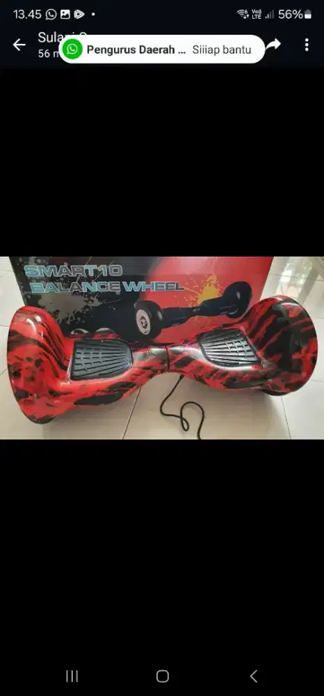 Balance wheel import sendiri
