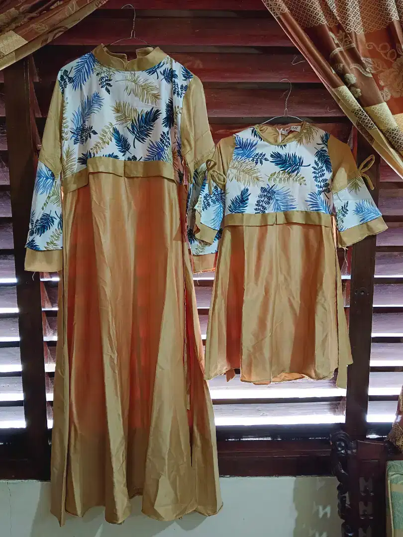 GAMIS COUPLE IBU DAN ANAK PRELOVED GC