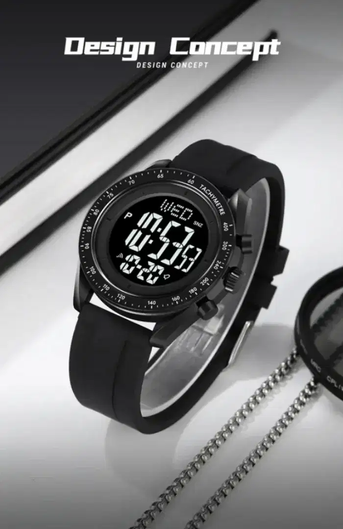SKMEI 2045 Full Black Ori Anti Air