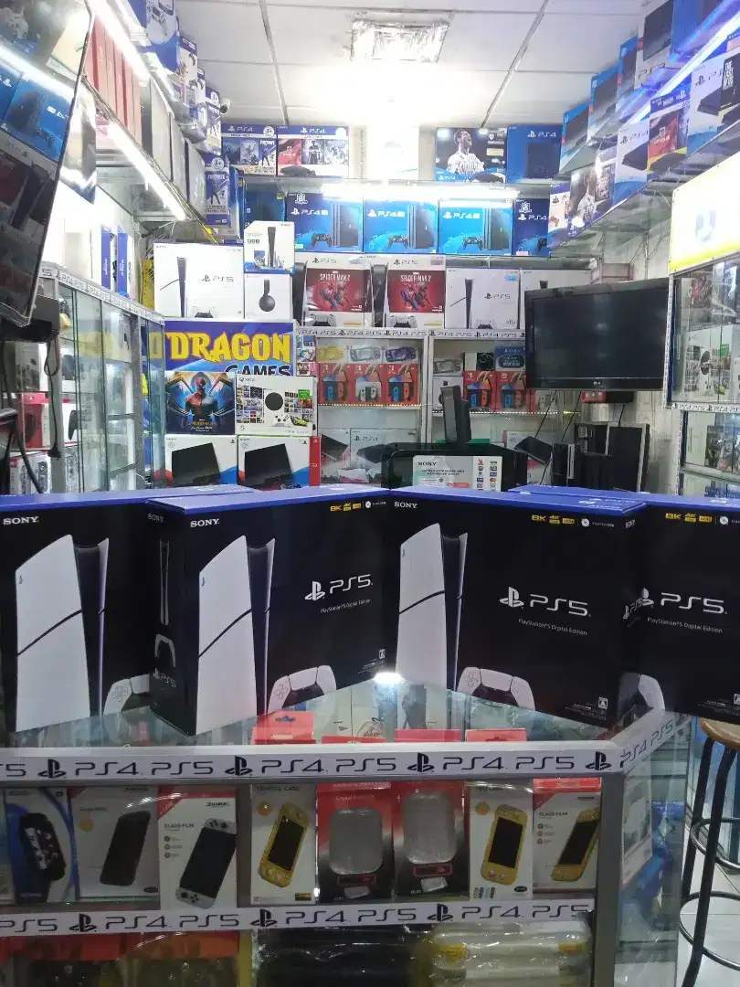 Ps5 Slim/fat like new 1 stik bawaan bonus game free full