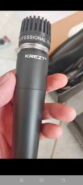 Microphone Kendang atau Cajon merk Krezt