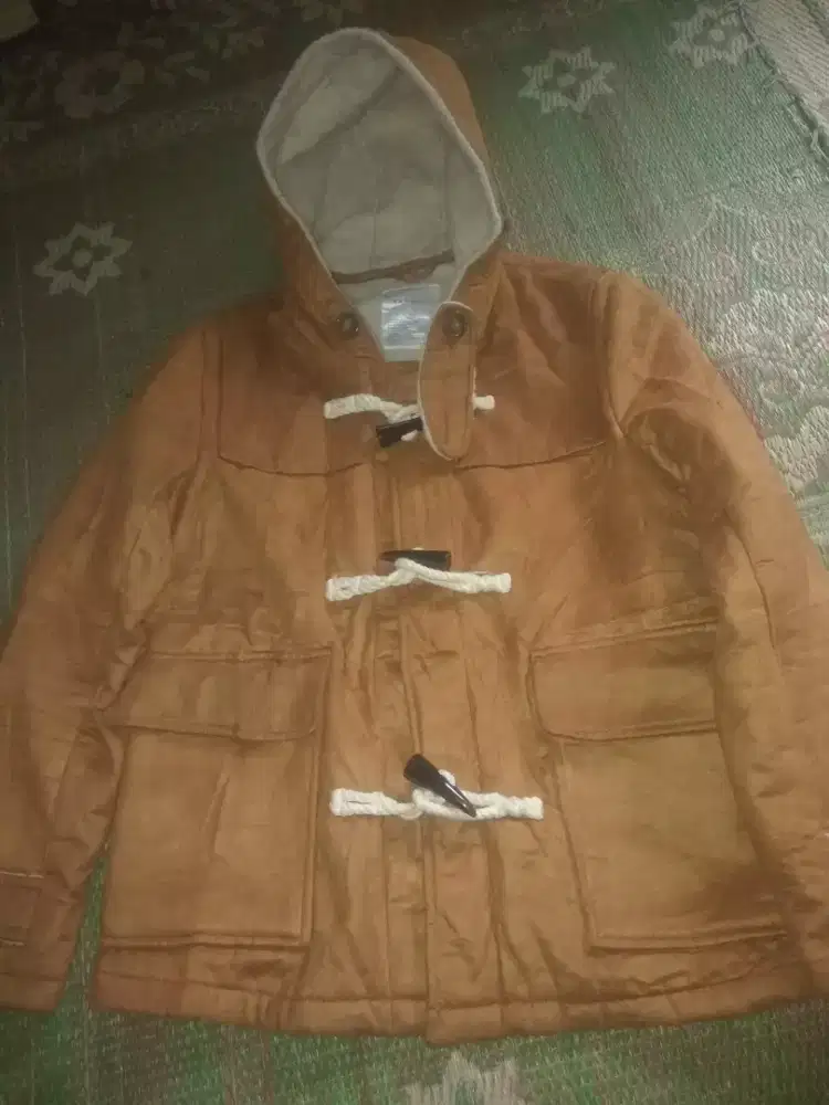 Jaket Bulu Polister Asli Import Luar Lembut Halus Tebal Premium