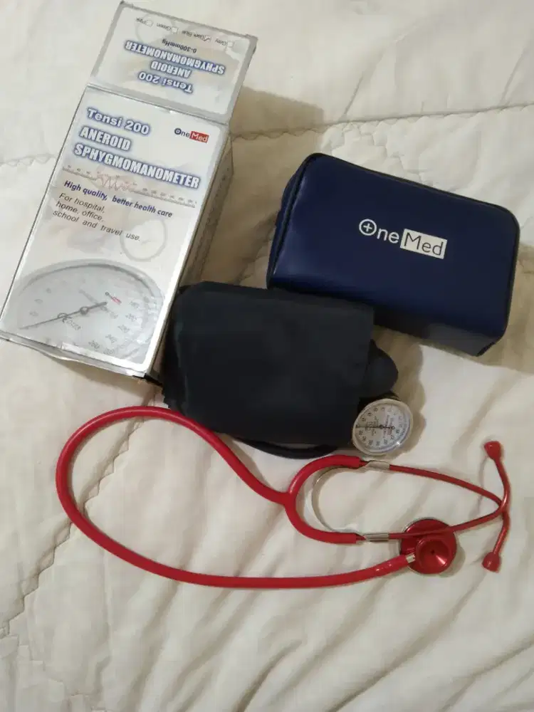 Tensi manual OneMed & stestoskop General care